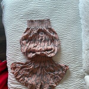 Very sexy strapless romper from Hawaii - Napua collections